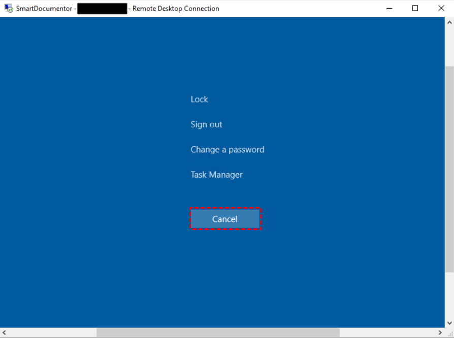 Windows Security screen showing Sign out option